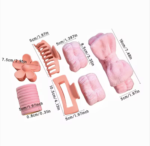 Complete Hair Accessory Gift Set - 20+ Piece Collection with Storage Box