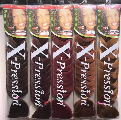 165g Braid Yaki Texture Synthetic Braiding Hair Extension Crochet Hair Natural Box Hair Extensions Women