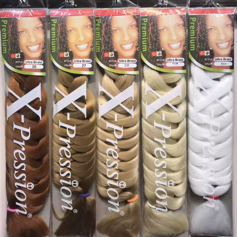 165g Braid Yaki Texture Synthetic Braiding Hair Extension Crochet Hair Natural Box Hair Extensions Women 02