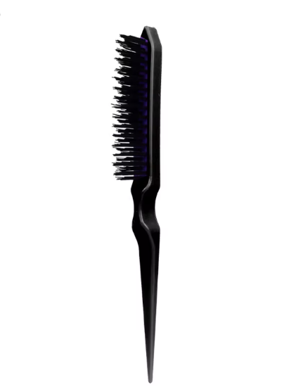 Nylon Teasing Hair Brush Plastic Antistatic Tip-tail Hair Brush Slim Line Styling Comb 