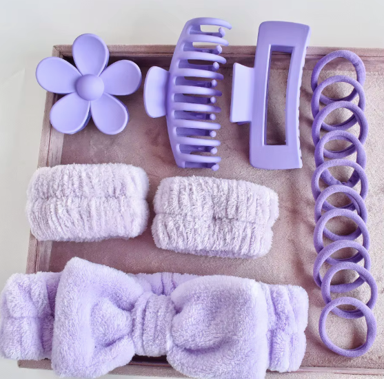 Complete Hair Accessory Gift Set - 20+ Piece Collection with Storage Box