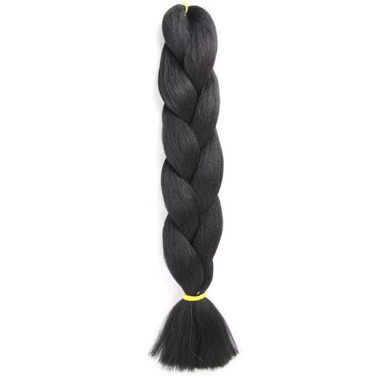 Ombré Super Jumbo Braiding Hair Extensions - Black to Blonde Gradient Synthetic Hair