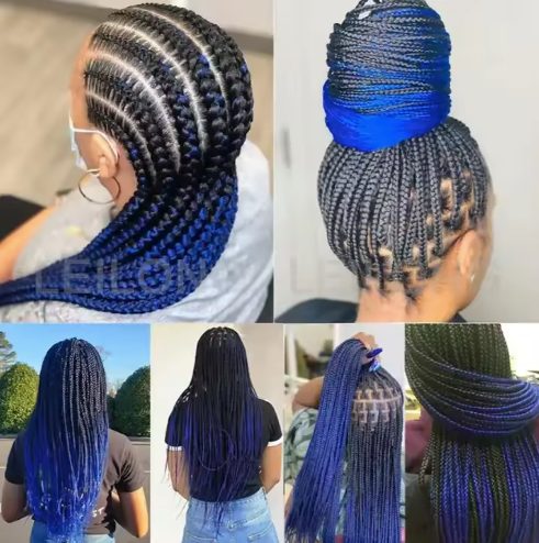 Pre-Stretched Braiding Hair  52 inch(3 bundles)- Professional Synthetic Hair Extensions 30+ Colors