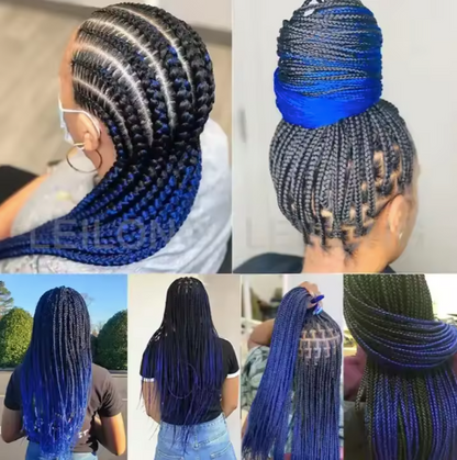 Pre-Stretched Braiding Hair  52 inch(3 bundles)- Professional Synthetic Hair Extensions 30+ Colors