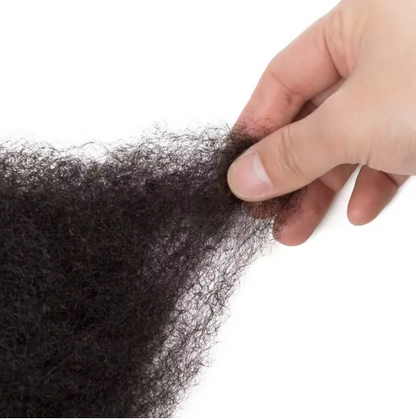 Afro Kinky Bulk Hair for Dreadlocks - 50g Synthetic Hair Extensions