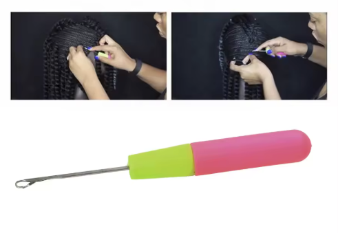 Plastic Handle Stainless Crochet Hook- Professional Crochet