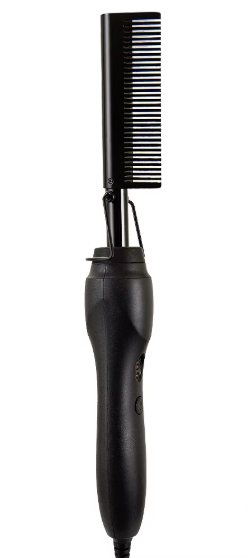 Professional Hot Combs Set - Titanium Alloy Electric Hair Straightening Tools