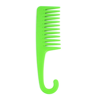 Shower Combs with Hook - Wide Tooth Wet Hair Detangling Combs 8 Colors