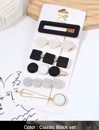 Sweet Dreams Hair Clip Set - Pearl & Rhinestone Bobby Pins Collection