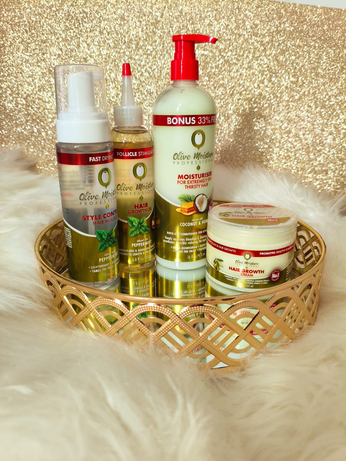 Olive Moisture Curl Defining Leave-In Conditioner - Shake to Activate Formula