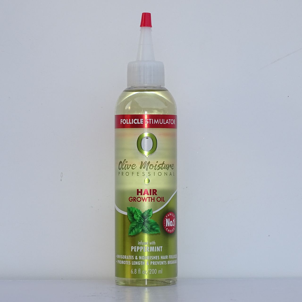Olive Moisture Hair Growth Oil - Follicle Stimulator with Peppermint Infusion