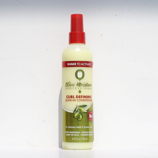 Olive Moisture Curl Defining Leave-In Conditioner - Shake to Activate Formula