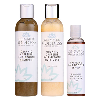 Organic Argan Oil Hair Trio – Hydrating Shampoo, Deep Conditioner & Shine Spray for Silky Hair